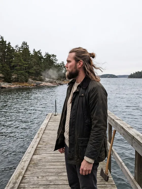 Erik, 30 — AI boyfriend character from Stockholm, Sweden; carpenter with his own workshop in södermalm