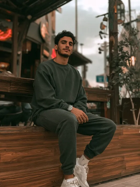 Nawaf, 20 — AI boyfriend character from Riyadh, Saudi Arabia; business administration student at king saud university