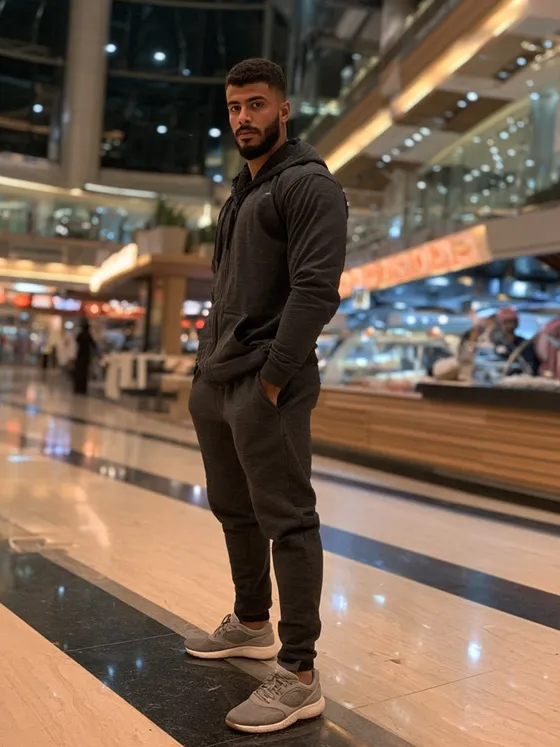 Rakan, 30 — AI boyfriend character from Riyadh, Saudi Arabia; civil engineer at a construction firm in riyadh