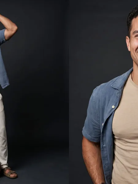 Thiago, 27 — AI boyfriend character from Rio de Janeiro, Brazil; beach soccer coach