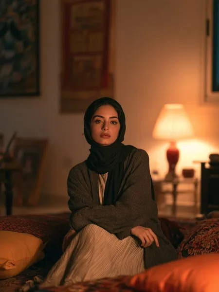 Ghalia, 22 — AI girlfriend character from Salmiya, Kuwait; marketing intern at a cosmetics startup in kuwait city