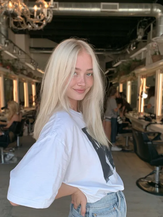 Madison, 26 — AI girlfriend character from Austin, Texas, United States; hairdresser with her own chair