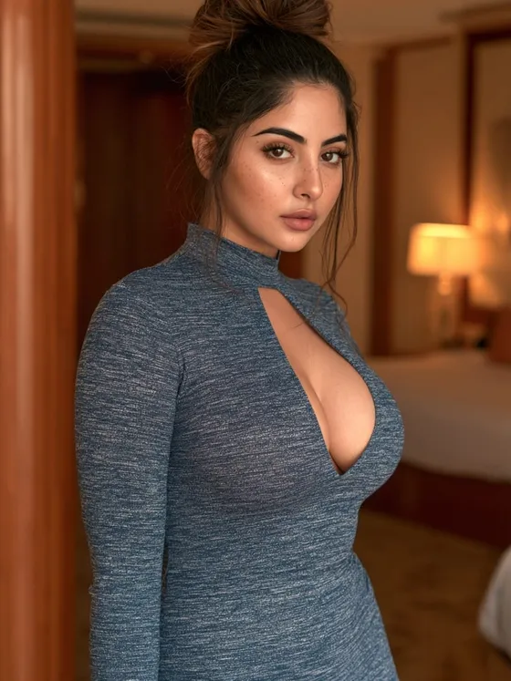 Saeedah, 24 — AI girlfriend character from Dubai, United Arab Emirates; marketing coordinator at a boutique events agency in dubai media city