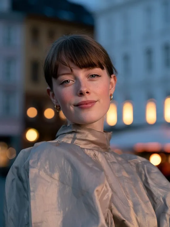 Thea, 23 — AI girlfriend character from Bergen, Norway; nursing student at university of bergen